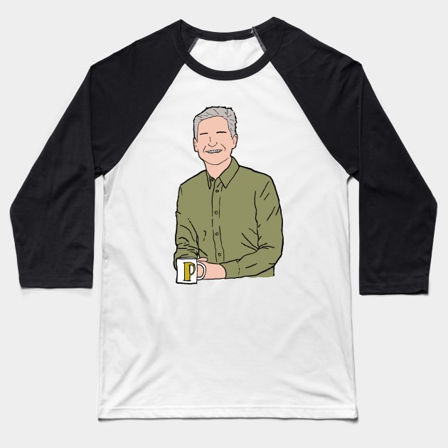 Phillip Schofield Baseball T-Shirt by CaptainHuck41